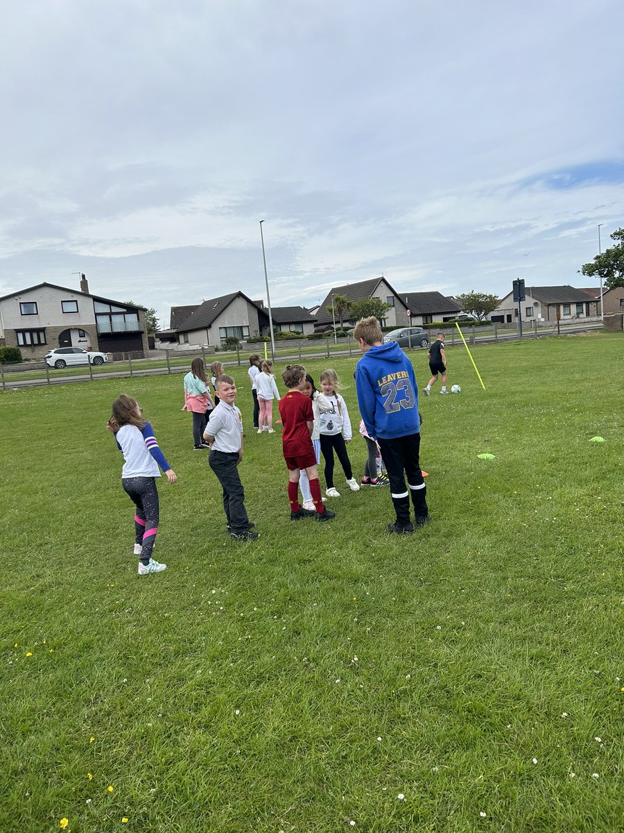 MissKeller9's tweet photo. Weβve been enjoying our health week so far! Beat the goalie amazingly well hy our p7s, class workouts, trikes and daily miles. Tomorrow, weβre challenging ourselves with some circuits!
@Clerkhillschool #reachup https://t.co/ymDQq5ScGl