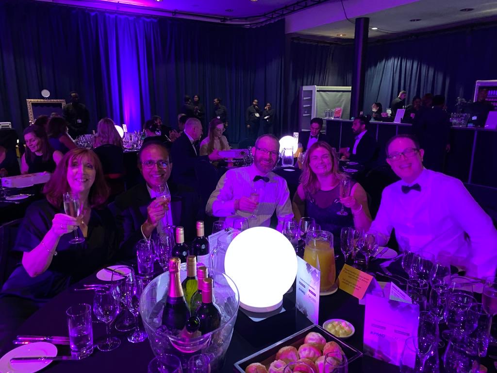 @HSJ Digital Awards 2023 with the AGFA & MEDCURRENT Teams - the evening about to kick-off!!!