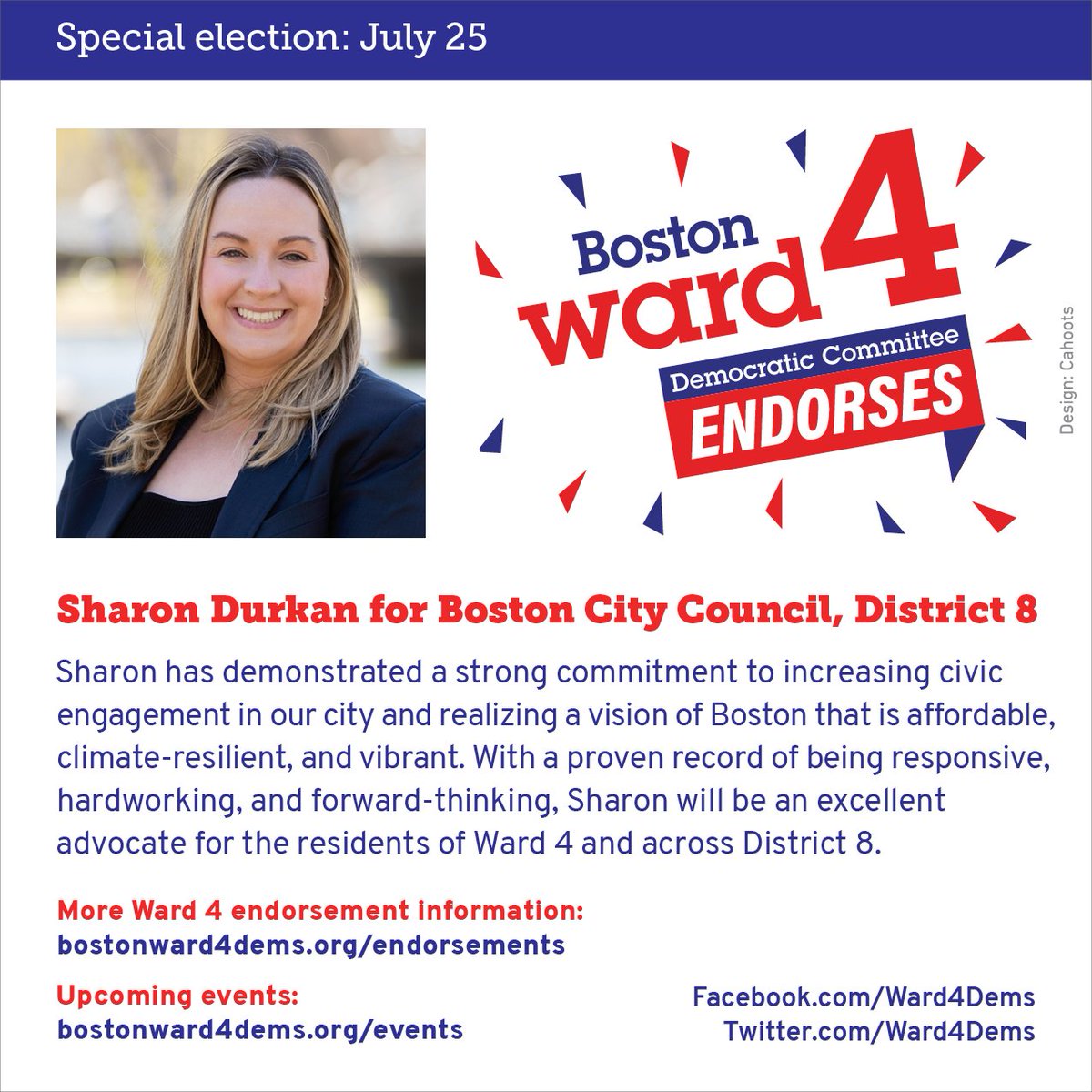 Sharon Durkan on Twitter "RT Ward4Dems "The Boston Ward 4 Democratic