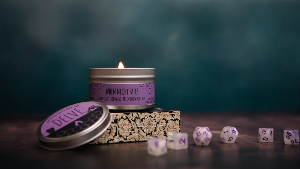 Delve TTRPG Candles tweet media