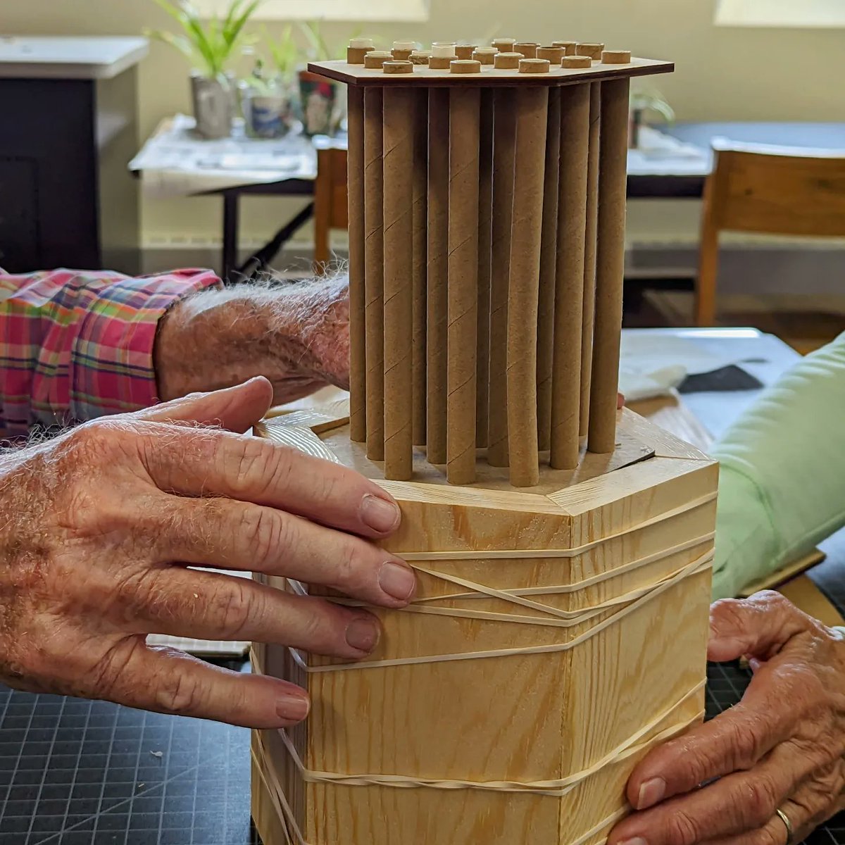 CCLDMakerspace's tweet image. A few photos from our second bee house workshop yesterday. 
#pollinatorhabitat #beehotel #makerspace #ccldmakerspace #ccldlibraries