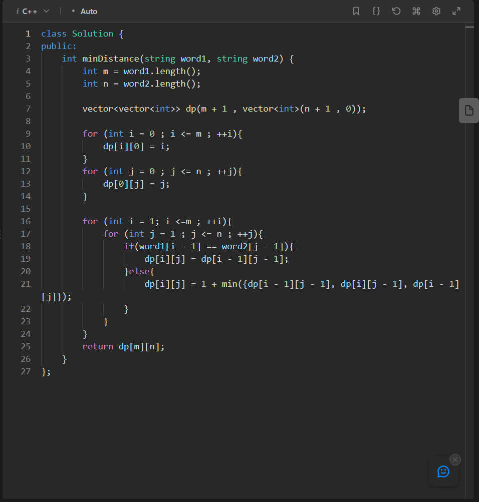 ImAnsh_16's tweet photo. Day 19 of #100DaysOfCode 
Solved some basic problems on LeetCode:
1) Edit Distance
2) LCS
3) Subset Sum https://t.co/Z0Lgu1QZVL