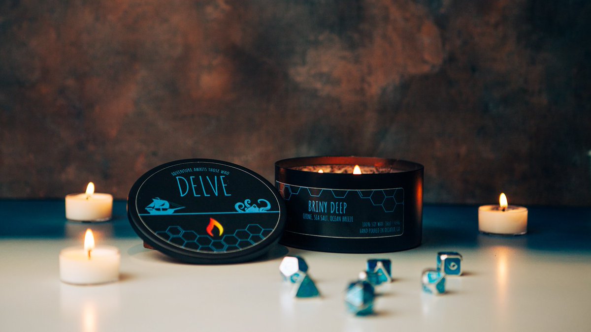 Delve TTRPG Candles tweet media