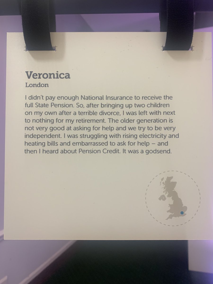 The case studies of the report tell the real stories on the positive impacts of boosting the income of pensioners through benefits such as #PensionCredit. PiP work with local authorities to help identify eligible residents to support people like Veronica