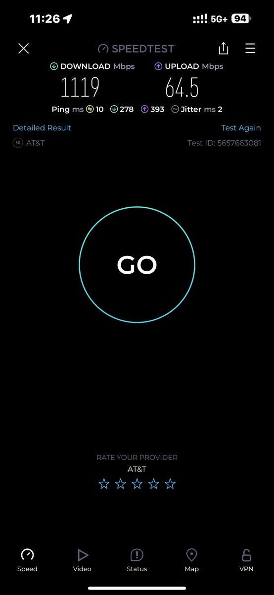 Well AT&amp;T is crushing it at the SNA airport