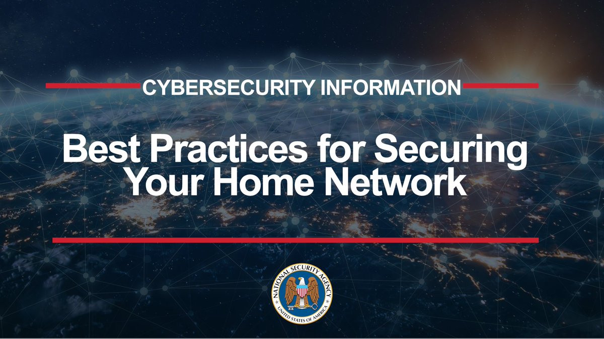 systechIT's tweet image. Wondering if your home tech is secure enough? Check out the NSA’s newly released guide on the best practices for securing your home network. #HomeNetwork #HomeITSecurity
bit.ly/3NOfG92