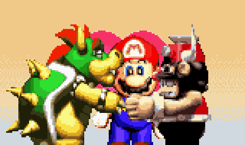 thejoehansen's tweet image. Just remembered this scene exists in #SuperMarioRPG.