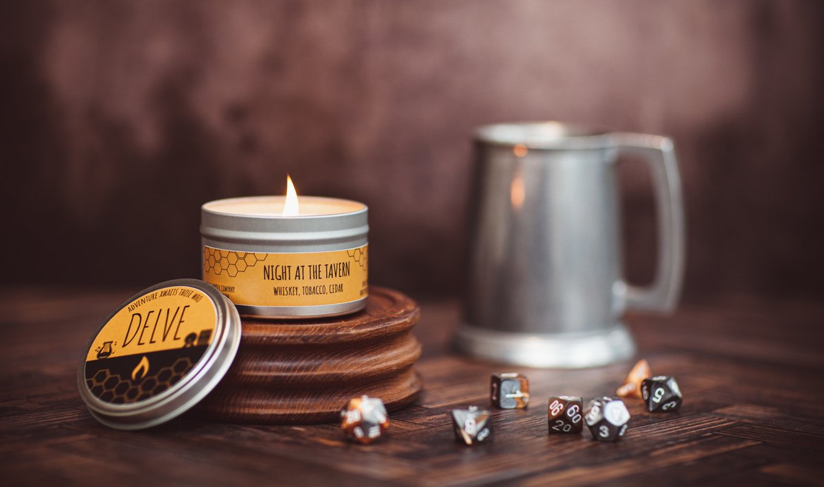 Delve TTRPG Candles tweet media