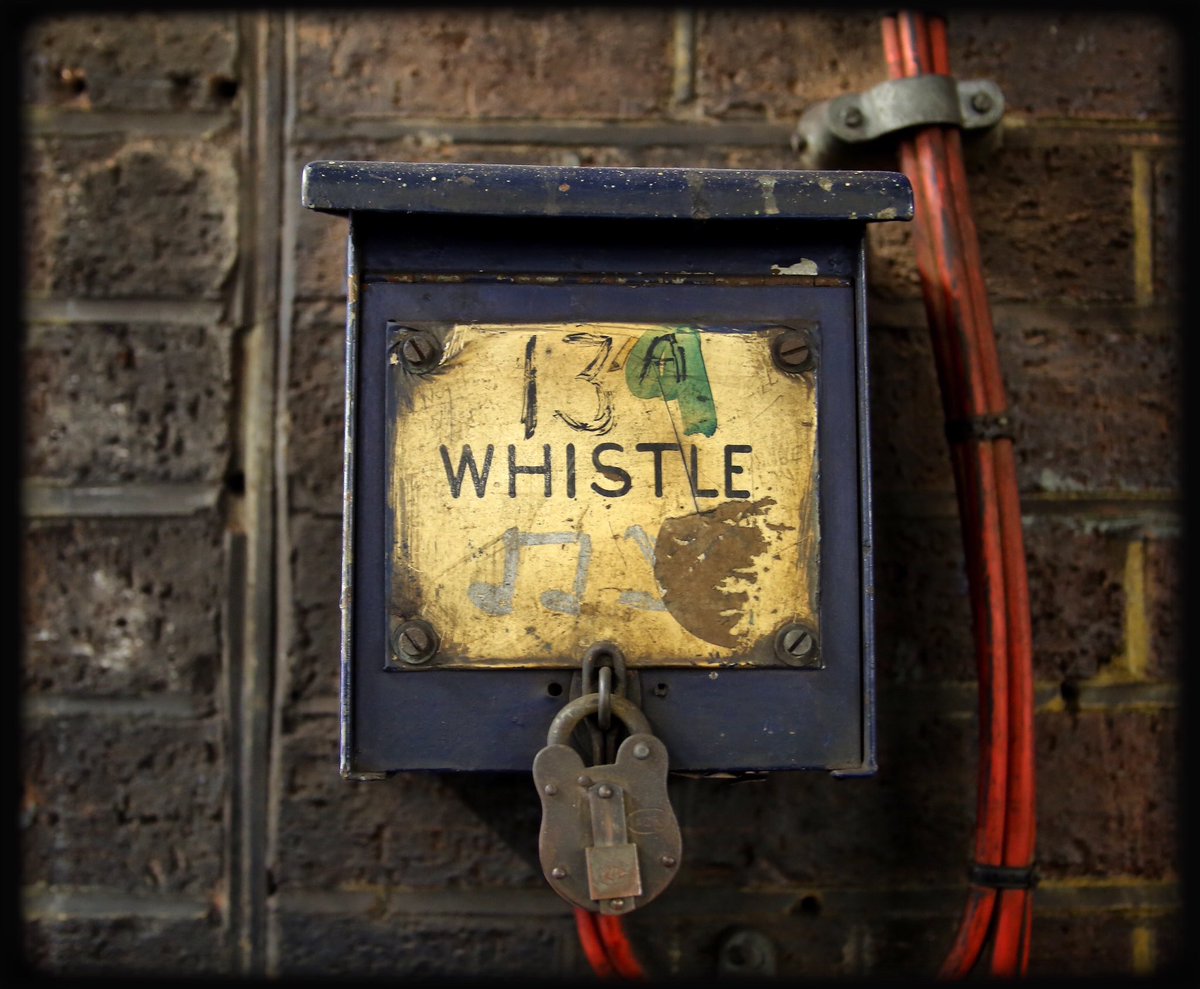 ... whistle ... #underground #tube #london #uk #explore #closeup #macro #details #history #londontransport #mood #atmosphere #whistle #imagination #metal #stilllife