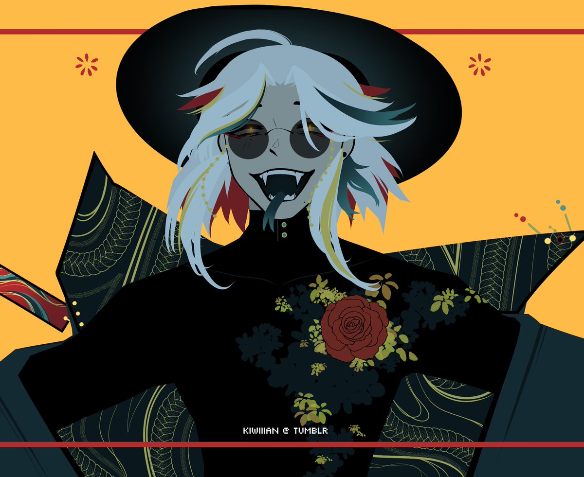 little piece for a recent OC✌️
#originalcharacter #OC #art #ArtistOnTwitter #digitalart #anime #characterdesign