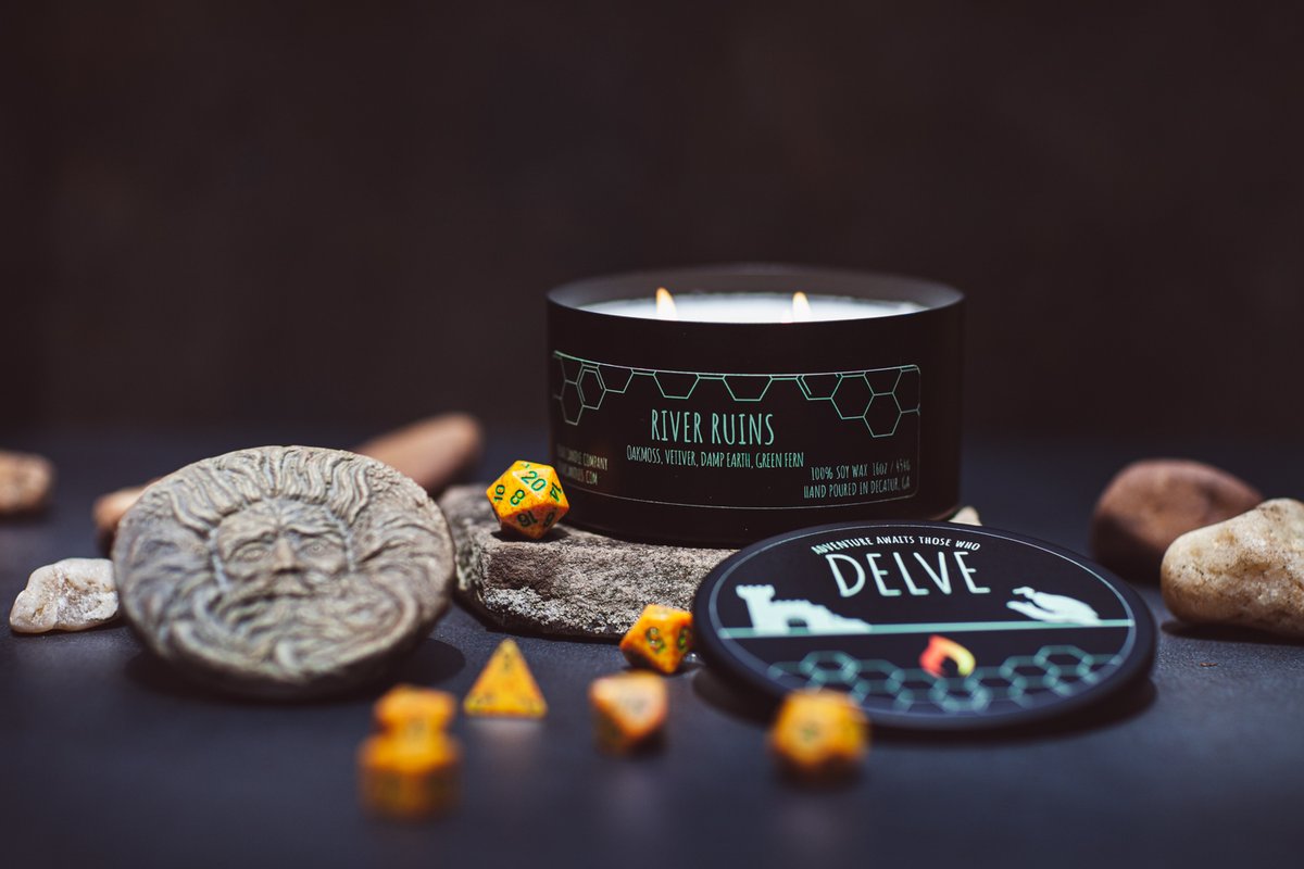 Delve TTRPG Candles (@delvecandles) on Twitter photo <a href="/DungeonGlitch/">DungeonGlitch π»</a> Hello! Thanks so much for the invitation!πI make soy wax candles w/scents designed & custom blended to add immersion to TTRPG games.
I'm proud to be a queer Latina small biz owner! We're running a sale thru 6/30 for Pride w/proceeds go to queer support orgs. Pinnedπ§΅has info! <a href="/DungeonGlitch/">DungeonGlitch π»</a> Hello! Thanks so much for the invitation!πI make soy wax candles w/scents designed & custom blended to add immersion to TTRPG games.
I'm proud to be a queer Latina small biz owner! We're running a sale thru 6/30 for Pride w/proceeds go to queer support orgs. Pinnedπ§΅has info!