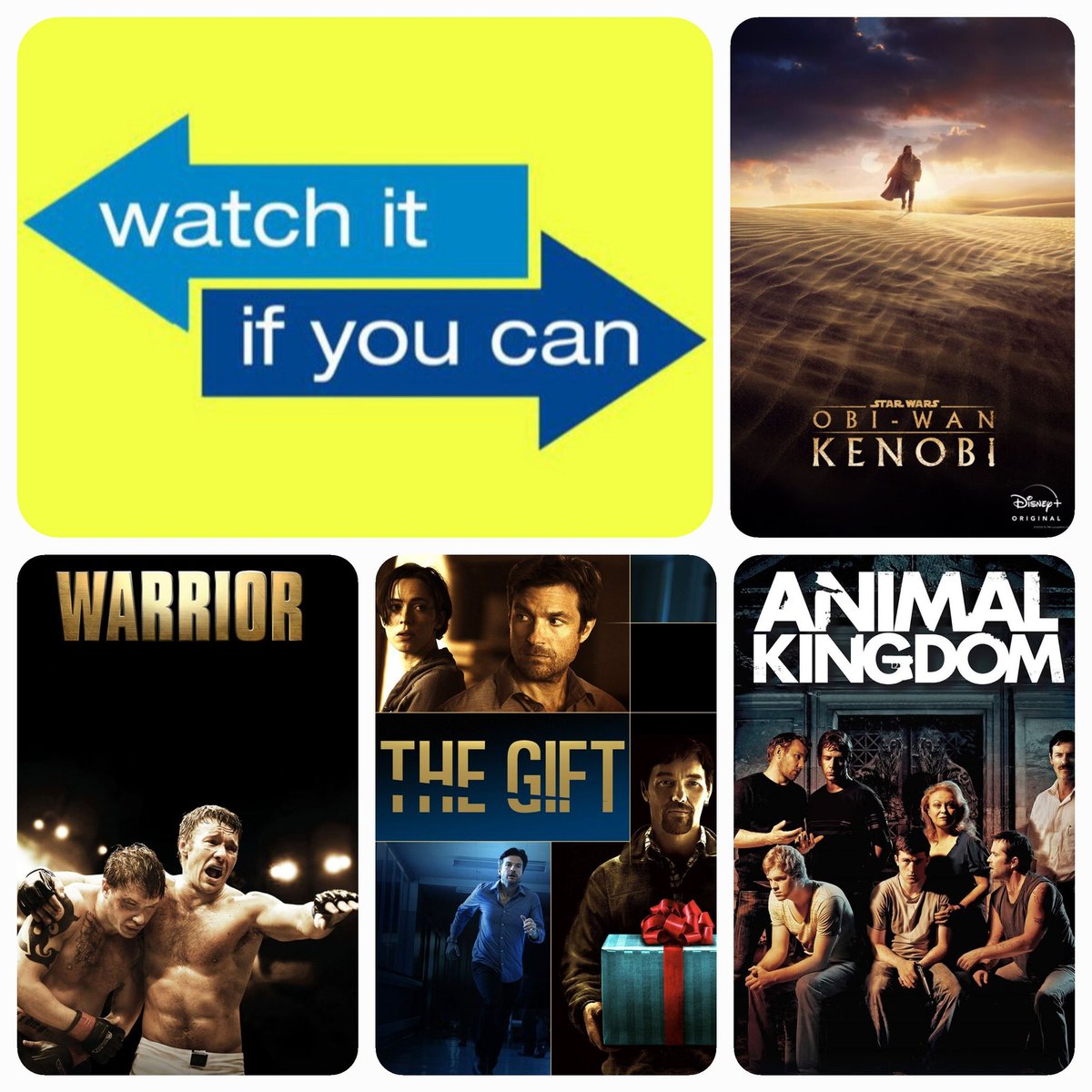 Some of our favourite movies/tv shows featuring Joel Edgerton. 

Any you haven't seen? Then maybe...
just maybe #watchitifyoucan