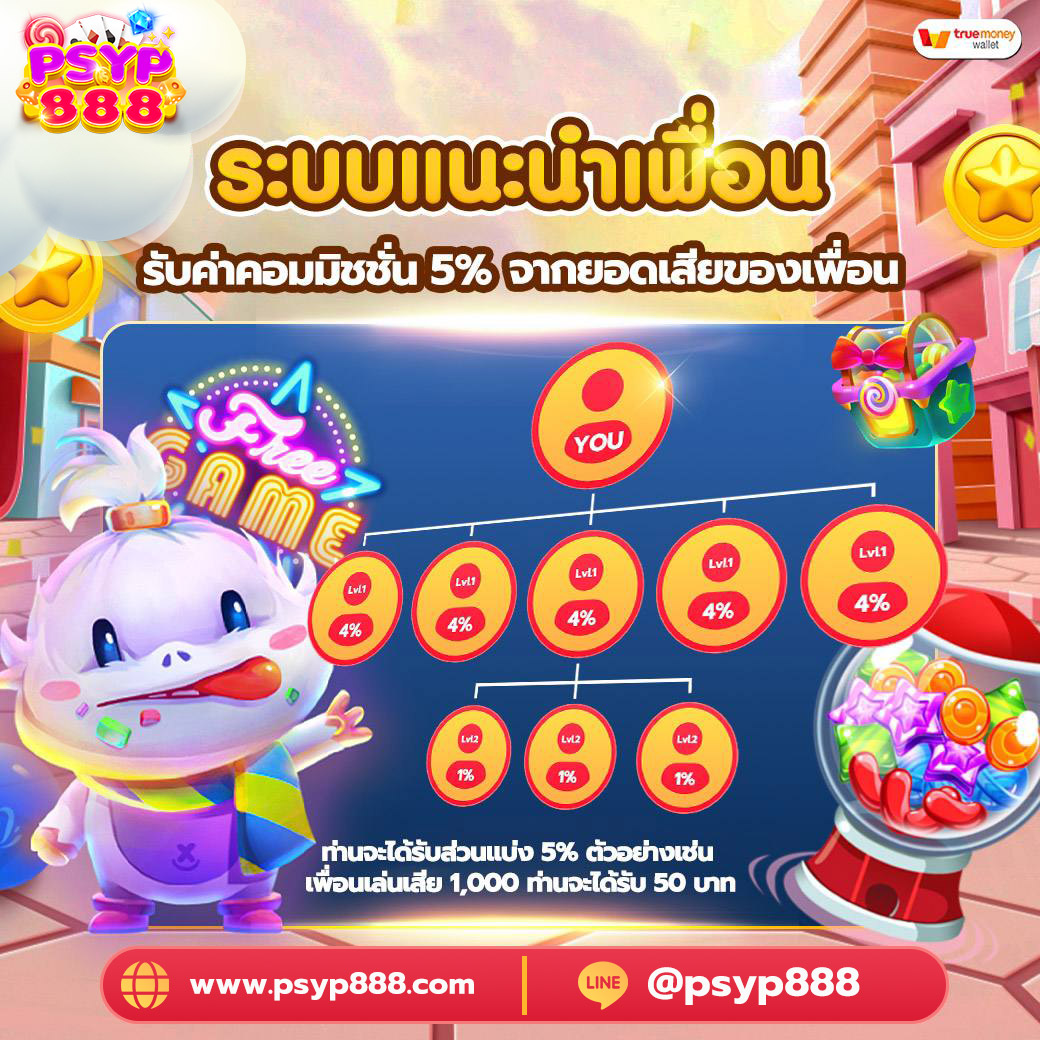 💖💖 PSYP888 💖💖 ระบบแนะนำเพื่อน 💰 รับคอมมิชชั่น 5% 📣📣 สมัคร >> cutt.ly/ewwYHA4s #เครดิตฟรี #สล็อต #เครดิตฟรี100