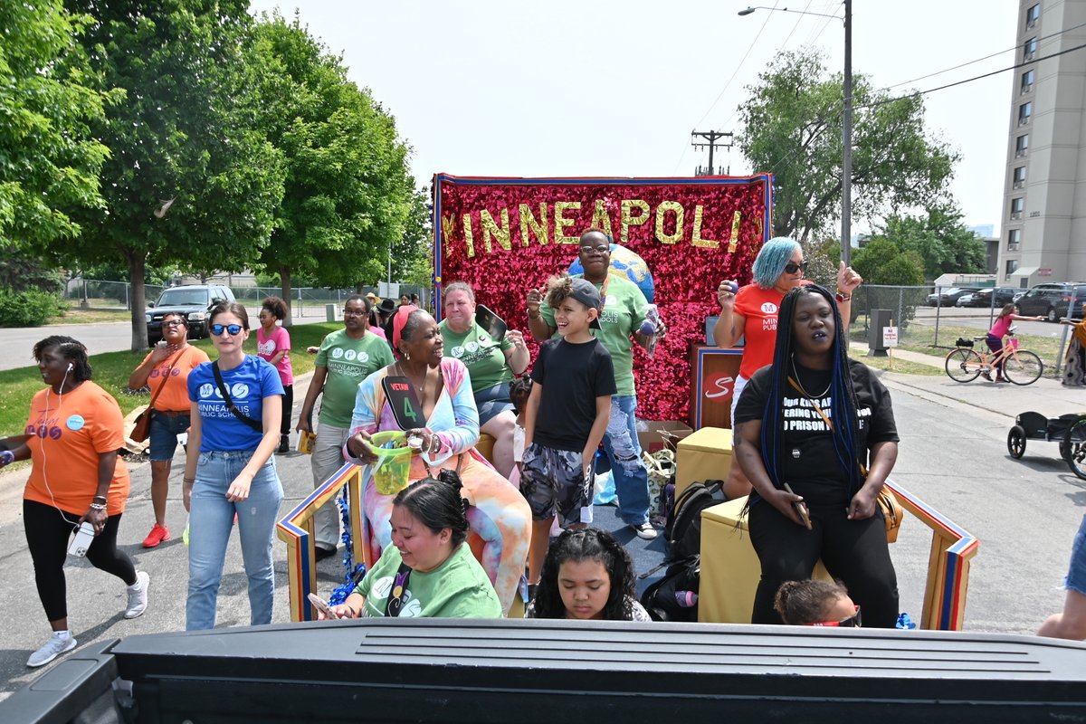 MPS_News's tweet photo. We had a great time celebrating Juneteenth with staff, families and the community. Thank you to everyone who joined us! #MPStogether https://t.co/LC79vxeWfX