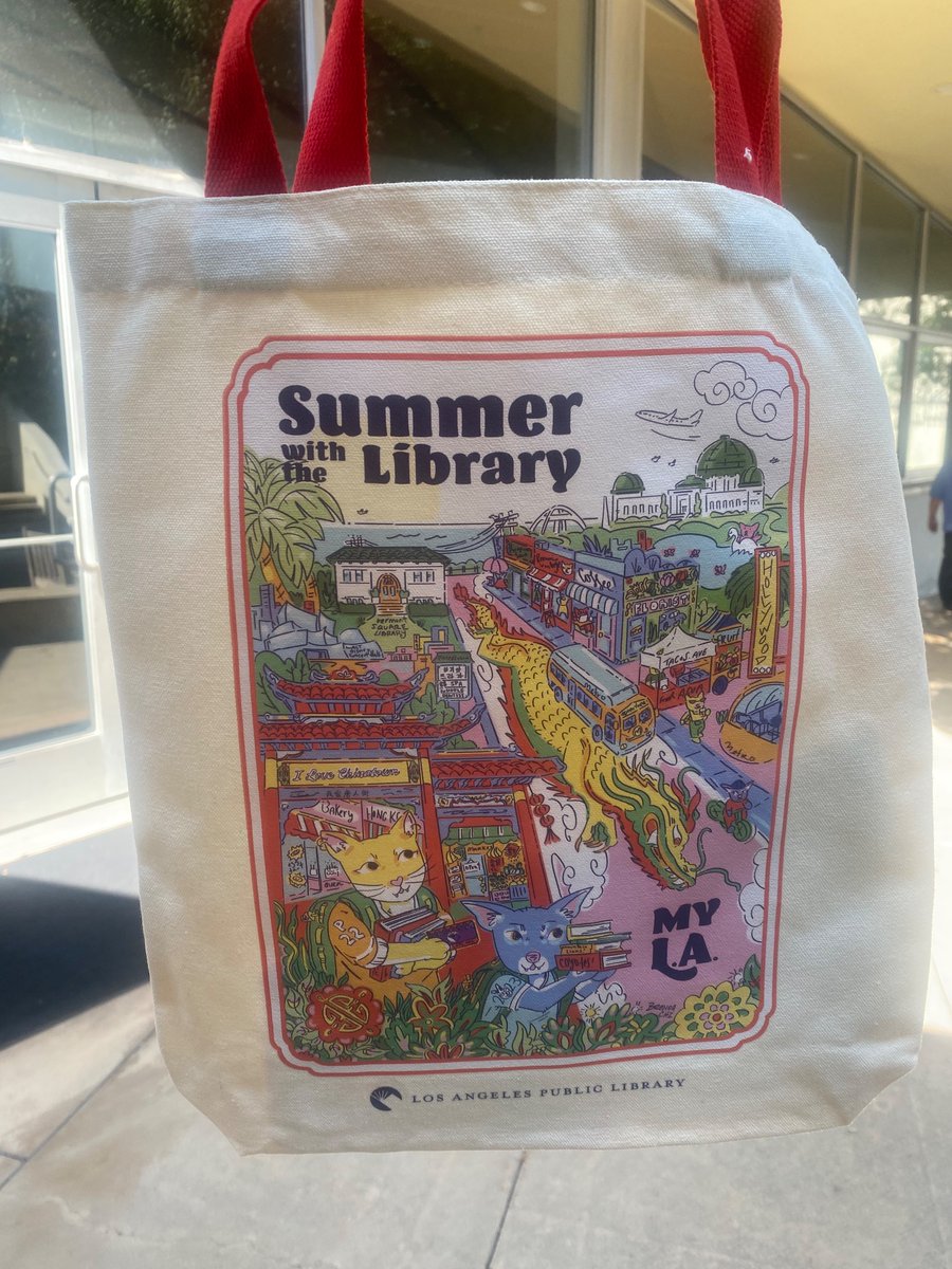 katiebarsotti's tweet photo. 🚨adults can participate in the LA public library summer reading challenge and get a free tote🚨 https://t.co/HU7Ao9uWmW