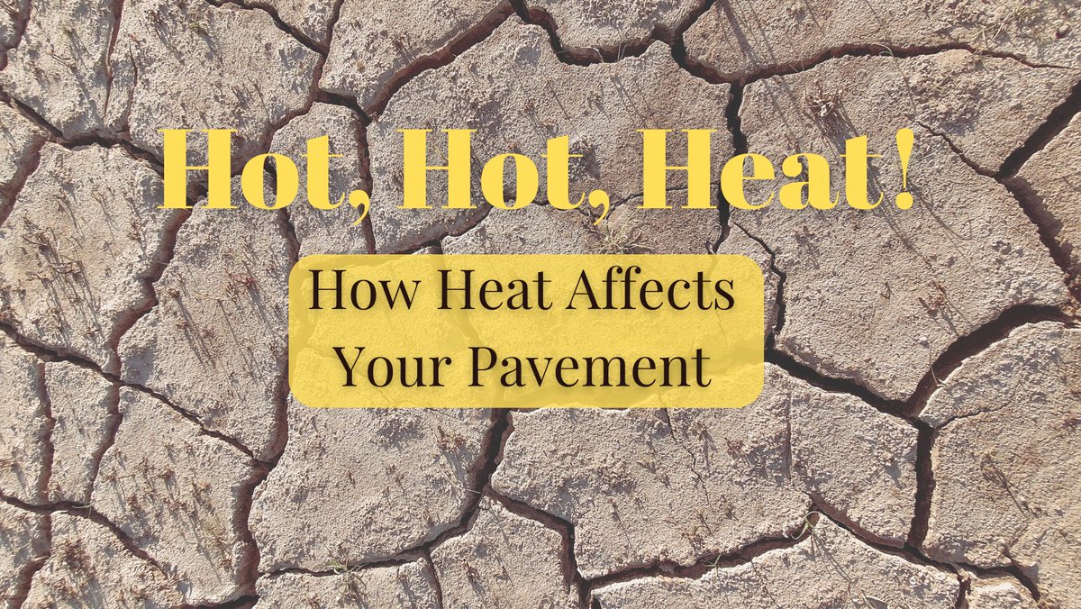 Summer's here! But all that heat can affect your pavement. Click the link in the comments to read all about it in our new blog.
#blog #heatwave #summer #commercialservices #calldare