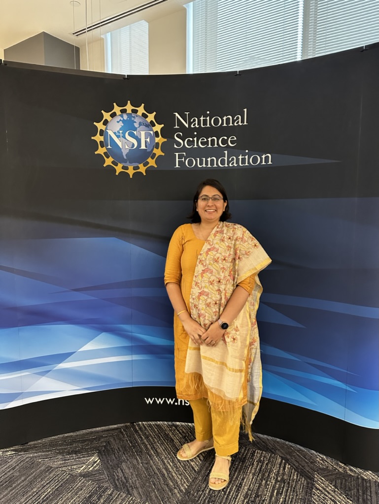An incredible honor to showcase my research at the National Science Foundation event graced by PM Modi and Dr. Jill Biden. Ignited a passion for scientific excellence, pushing boundaries of knowledge.
<a href="/PMOIndia/">PMO India</a> <a href="/FLOTUS/">First Lady Melania Trump</a> <a href="/NSF/">U.S. National Science Foundation</a> <a href="/DrPanch/">Dr. Sethuraman (Panch) Panchanathan</a> <a href="/USAndIndia/">U.S. Embassy India</a>