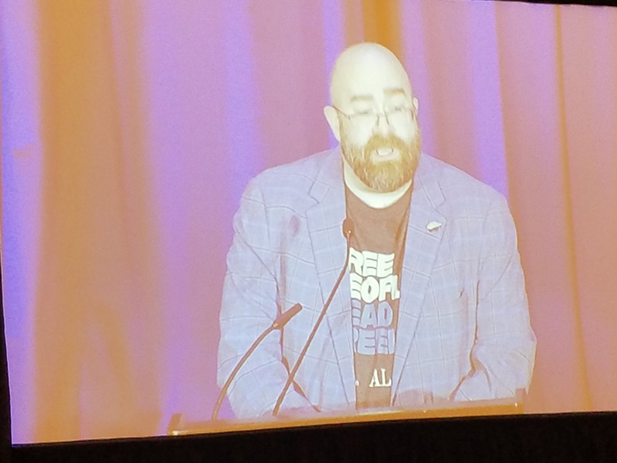 #ALAAC23 Peyer Coyle for the Rigjt to Read Foundation. Thanks Peter for what you do!