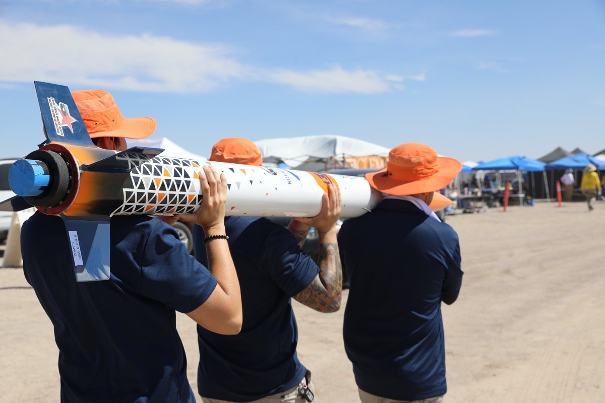 UTEP (@utep) on Twitter photo UTEP is in the house! After months of hard work, our @UTEPRocketTeam successfully launched their rocket, Daedalus, today at the 2023 <a href="/Spaceport_Cup/">SpaceportAmericaCup</a>. Congratulations, team! 🚀 UTEP is in the house! After months of hard work, our @UTEPRocketTeam successfully launched their rocket, Daedalus, today at the 2023 <a href="/Spaceport_Cup/">SpaceportAmericaCup</a>. Congratulations, team! 🚀