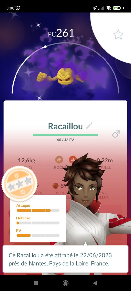 DaPokemonLady's tweet photo. Here's this Thursday haul :
2 #ShinyPokemon ✨💚💛
10 Shadow Pokemon
1 #Shiny Shadow Geodude ✨💛 !!!
My luck was a lil lower than yesterday's, but I'm not gonna complain with what I got 🤩

#PokemonGO #PokemonGOApp #PokemonGORocketTeam #ShinyCheck #ShinyHunting https://t.co/1V5jkgOMBV