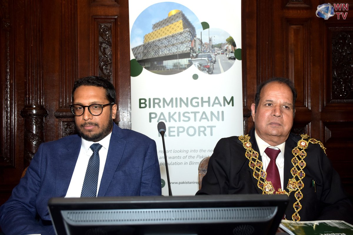 wntvuk's tweet photo. The Birmingham Pakistani Report was officially launched on 20 June at the Birmingham Council House. The inaugural report launch was attended by over 120 guests and speakers including @BrumLordMayor, @CllrJohnCotton, @mcneil_tom, and @SalmaYaqoob @BPakistanReport @BhamCityCouncil https://t.co/8Xc25ob2ou