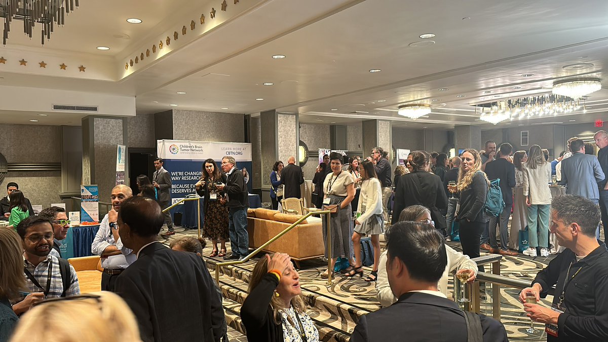 Welcome reception happening now for #SNOPeds! Join us in the exhibit hall for networking with your peers!