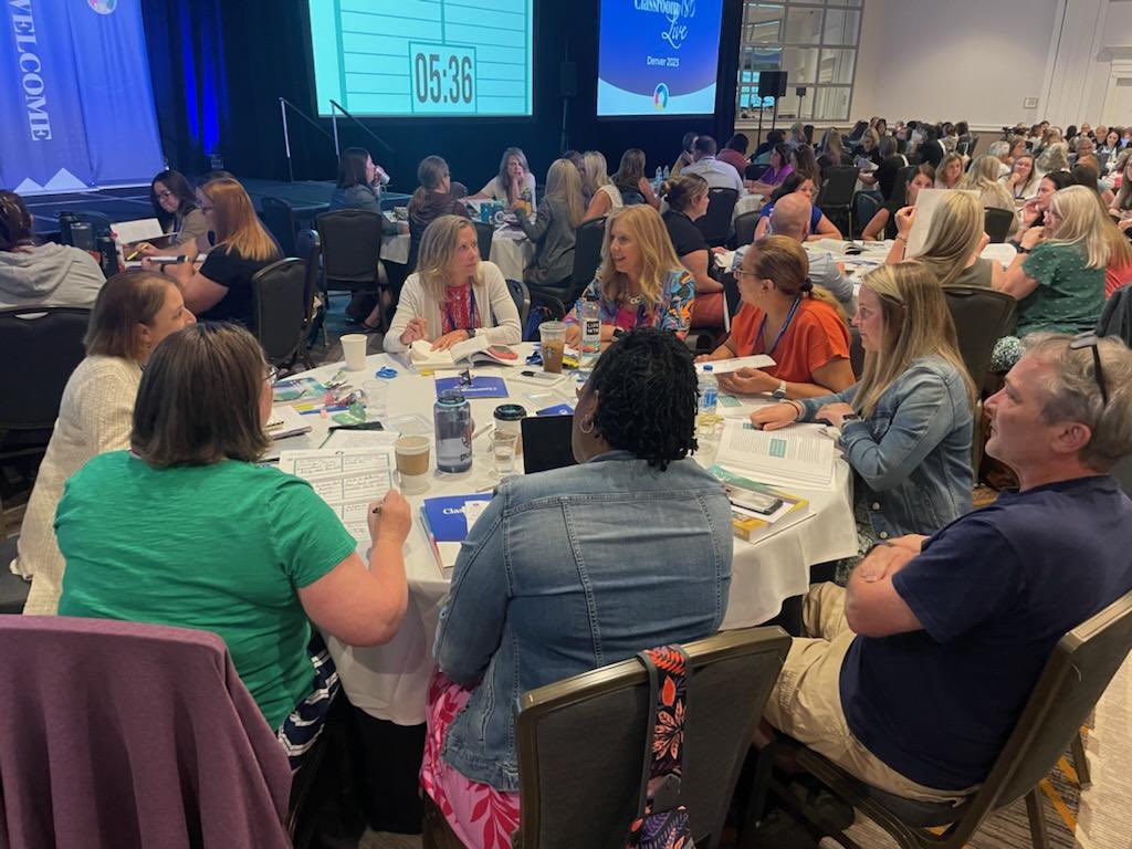 Mote teachers, administrators, counselors, and psychologist are learning so much at Classroom 180 training with <a href="/HeatherTForbes/">Heather Forbes</a> in Denver! #Classroom180