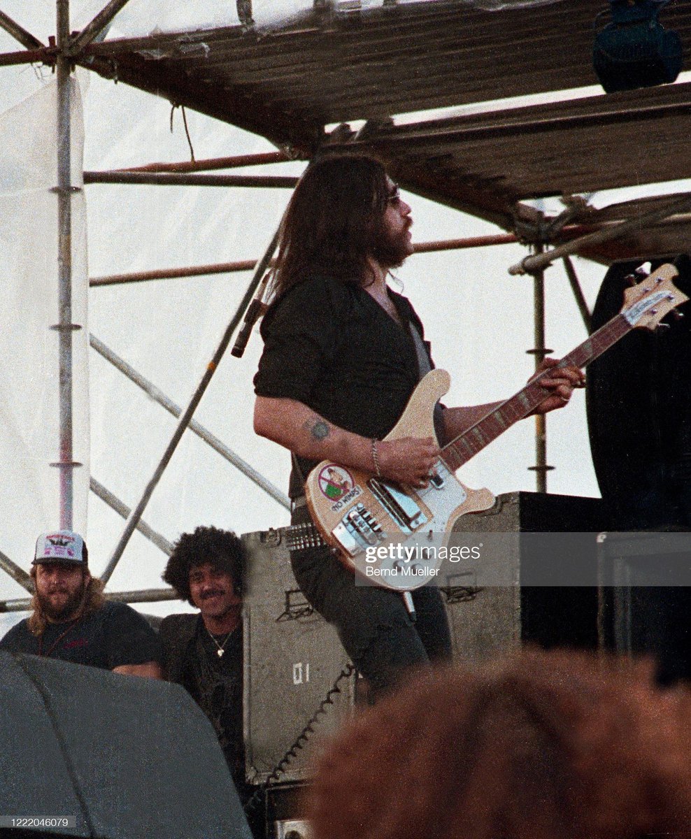 Lemmy #Motörhead & Phil Lynott #ThinLizzy in the background
