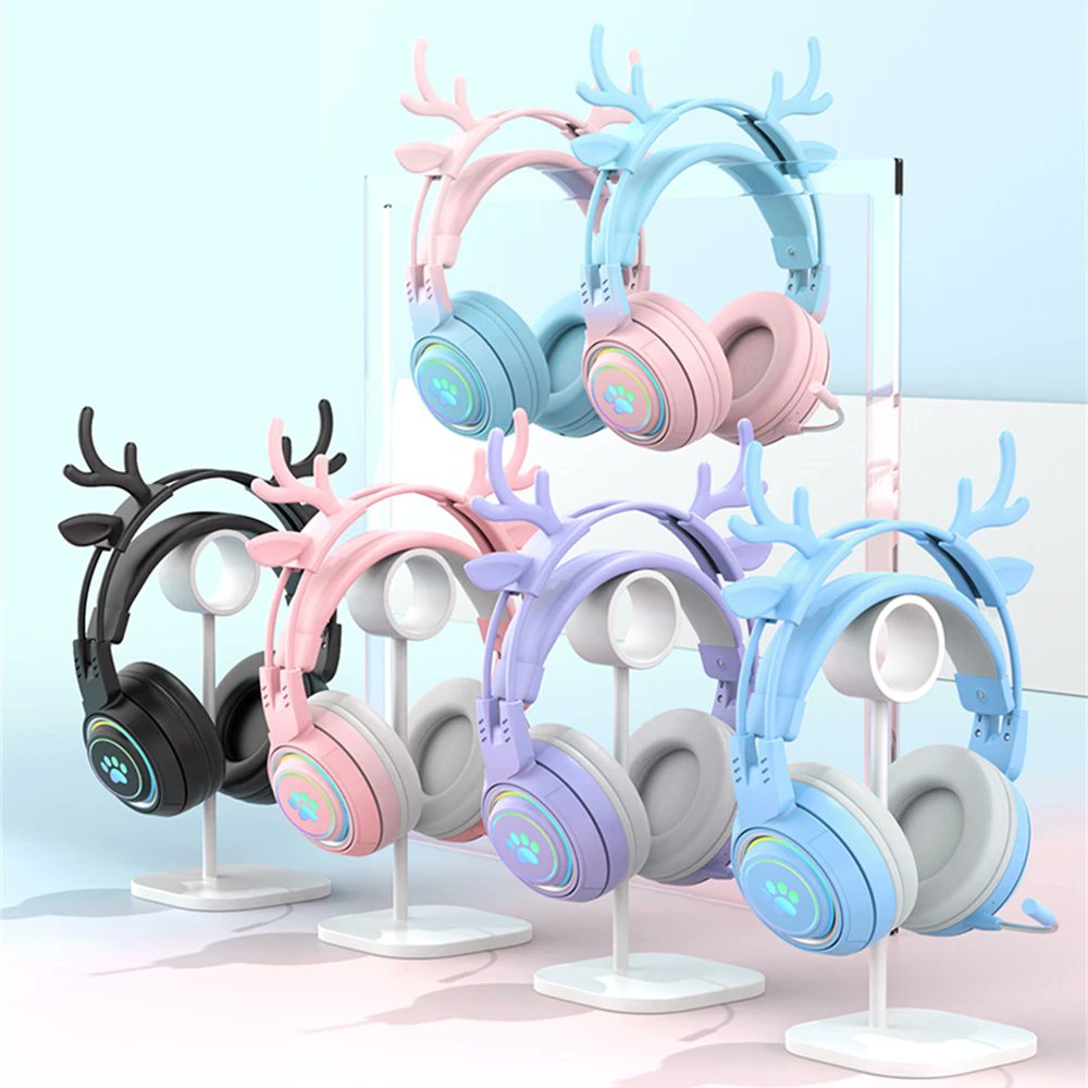 Can't stop admiring our new headsets 🦌