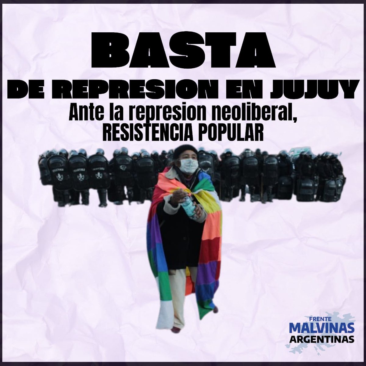MPEArgentina's tweet image. REPRESIÓN Y VIOLENCIA NUNCA MÁS

A 40 años de la vuelta de la democracia, mientras Morales quiere ser presidente junto a Larreta y Bullrich, demuestran que su proyecto político no cierra sin represión. Los mismos actores políticos que se fueron con el país en llamas en el 2001,