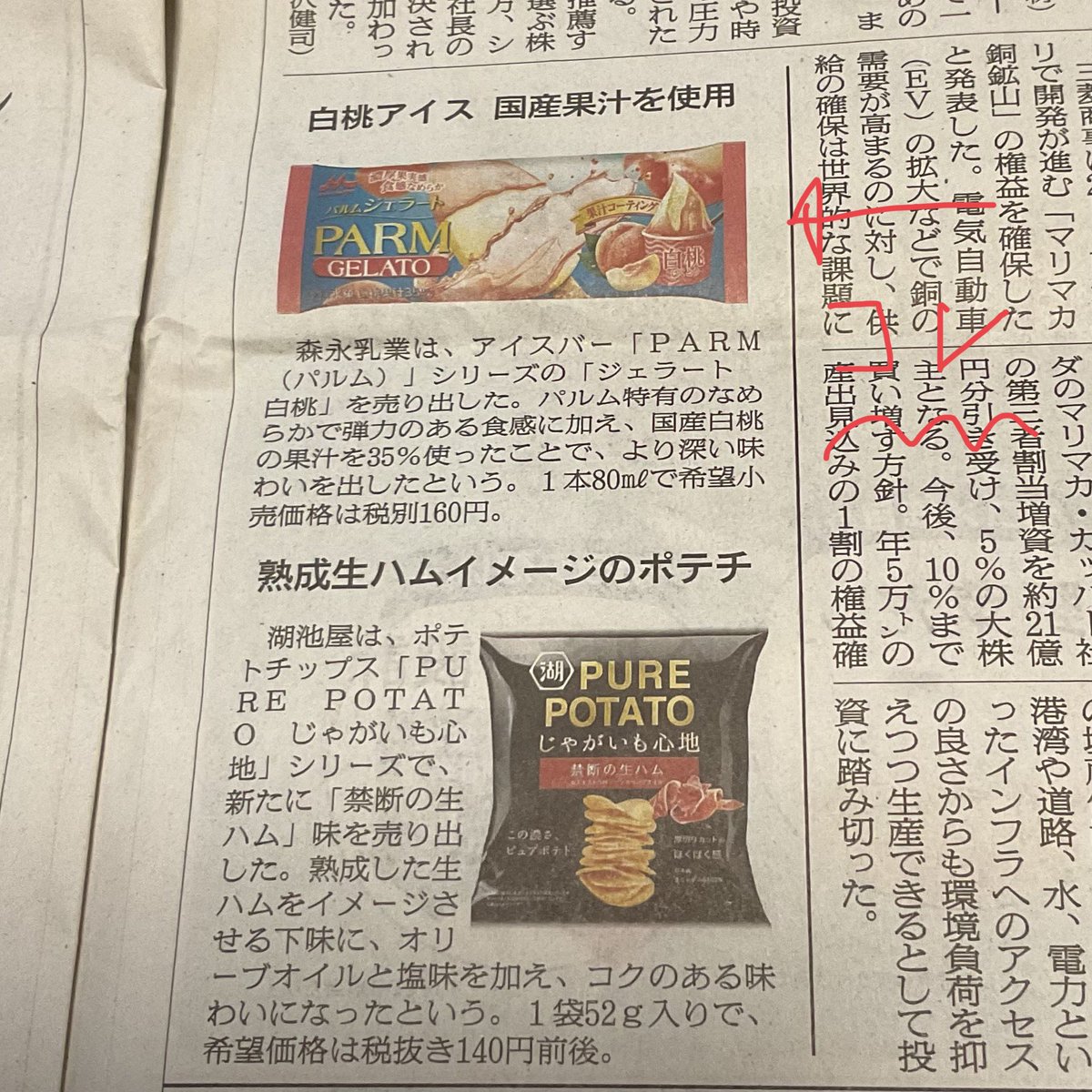 MaybeSuzuki's tweet image. 『奥さぁ〜ん』コレっすね！
(ジェラート、らしい…)。

#パルム白桃
#ゆきこ(ゆこたん)(@YukikoKitty14 )さま