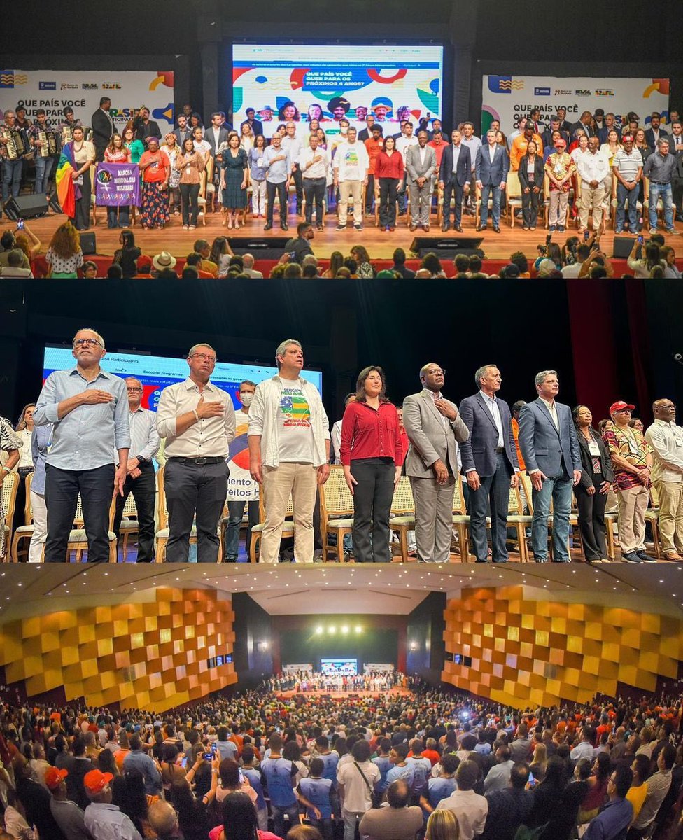 waldezoficial's tweet photo. Olá, gente. Estive hoje em Aracaju-SE,  acompanhando mais uma plenária do PPA Participativo, sob a coordenação dos ministros, @MarcioMacedoPT e @simonetebetbr, e também marcaram presença o ministro @silviolual e a secretária executiva do @min_educacao, @IzoldaCelaCe. https://t.co/aaHfsVjx1y