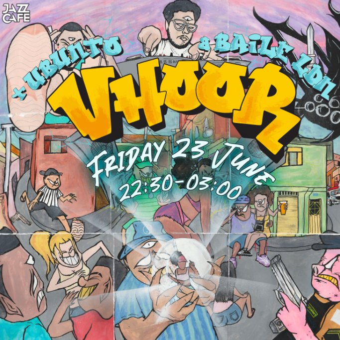 ⭐ #GigOfTheDay ⭐ <a href="/VhoorVictor/">vhoor</a>, #Ubunto and <a href="/BaileLDN/">BaileLDN</a> live at @TheJazzCafe, #Camden, #London #NW1 this #Friday ➡️ ow.ly/uGBN50OVl3t. #BaileFunk #SoundsOfBrazil 🇧🇷 #Kuduro #AfroHouse #Bass #Electronica 💷