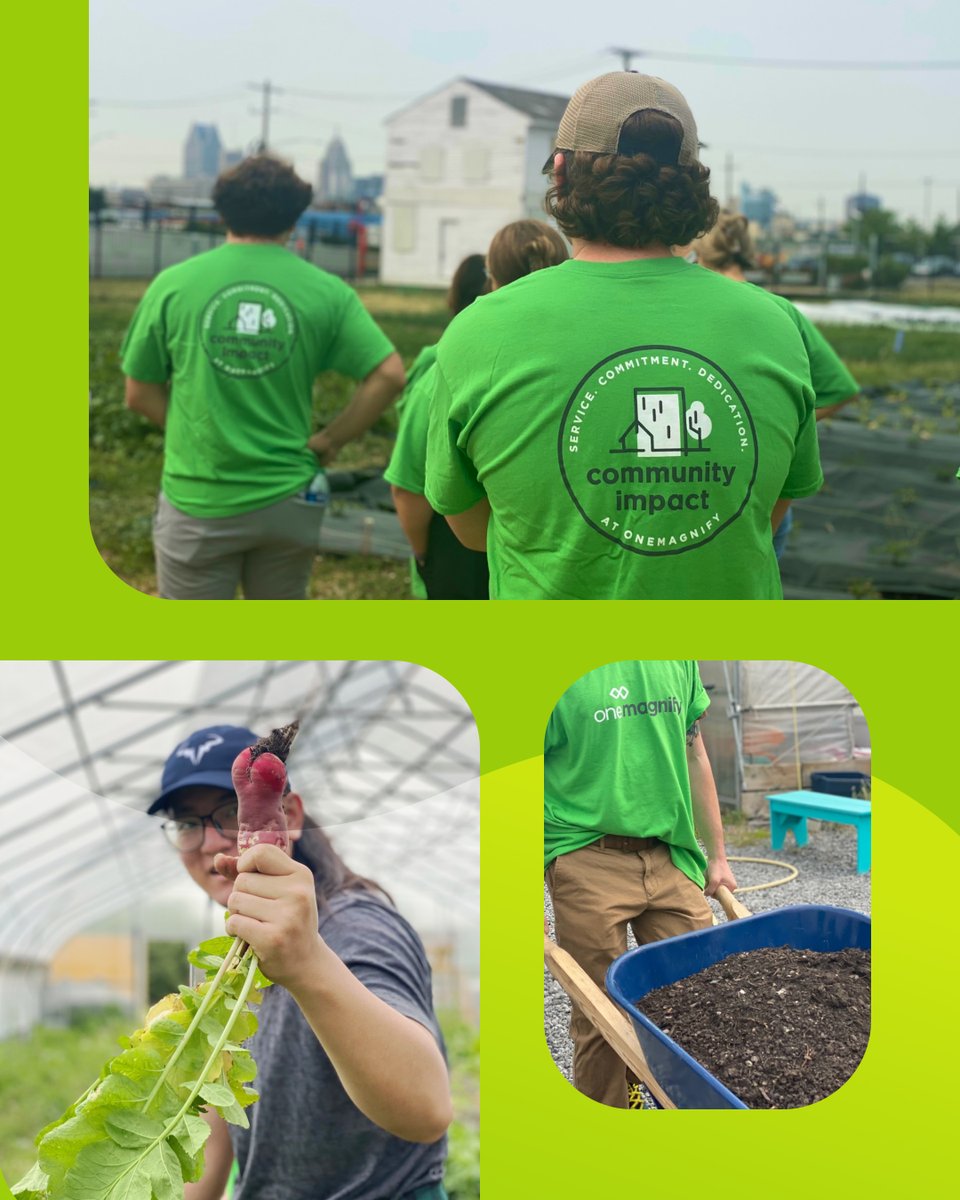 Growth can mean getting your hands dirty. Last week’s volunteering event at Keep Growing Detroit had our interns rolling up their sleeves as they cleaned up local gardens, cultivated new skills, and gave back to our local communities.