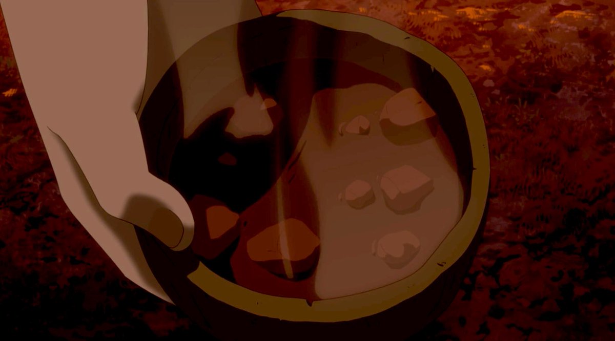 ⠀⠀  

Lyza began setting up  
a stew like she made for 
someone else  ┈─ 

❝ You’ve said it, not me~ ❞ 

Carefully pouring
the soup into a bowl, 
before handing it to her.   

⠀⠀