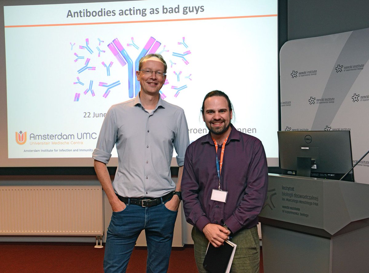 It feels special to see that my former Master student @TomaszWypych8 is now a PI himself! Big thanks for the warm welcome @NenckiInstitute and for the opportunity to share our latest findings on #MultipleSclerosis #COVID19 and #LongCovid.