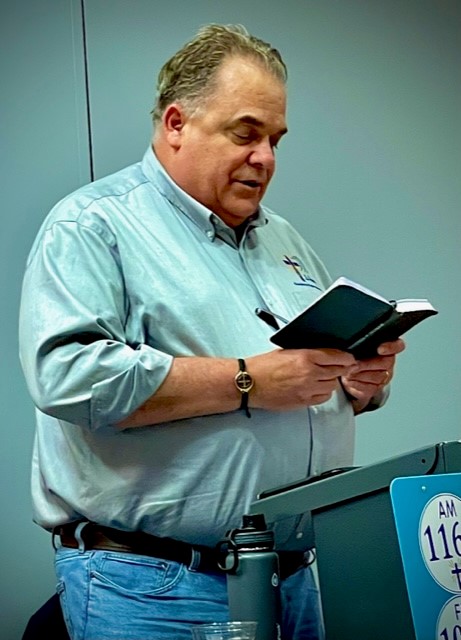 grnonline's tweet photo. Invited by Fr. Peter Paul Maher Council's Grand Knight Joseph Krempasky, Joseph Schuler of Guadalupe Radio Network spoke on the power of God's mercy working through Catholic radio. Invite Joseph to your DC-MD-VA council/parish: WMET@grnonline.com. https://t.co/82TQzvuwXT