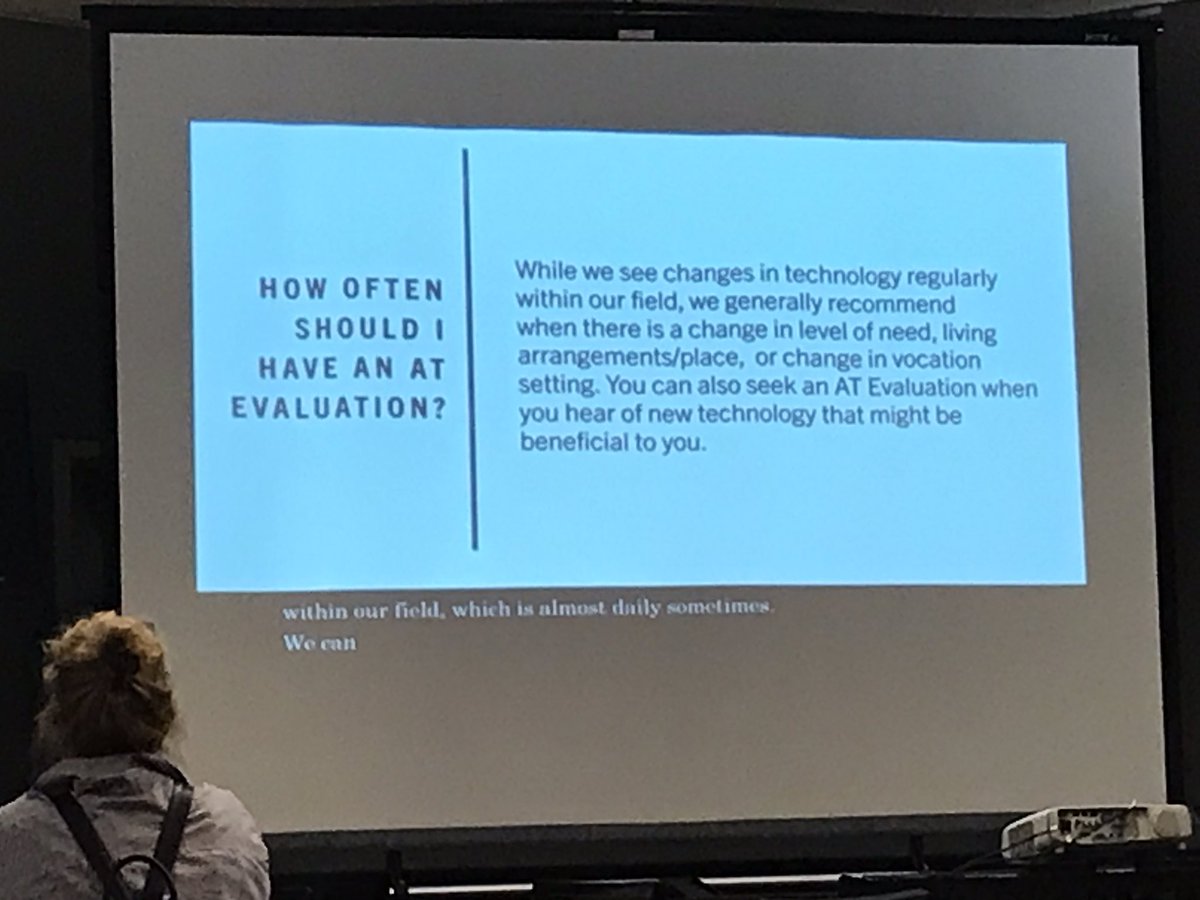 CT SERC (@ctserc) on Twitter photo Among the breakouts at Thursday’s Connecticut #AssistiveTechnology Innovation Conference: Shannon Taber of <a href="/UCPofECT/">UCP of Eastern CT</a> on AT evaluations for determining technology needs. This session and the entire event had useful information on accessing AT in post-school work and life. #ATchat Among the breakouts at Thursday’s Connecticut #AssistiveTechnology Innovation Conference: Shannon Taber of <a href="/UCPofECT/">UCP of Eastern CT</a> on AT evaluations for determining technology needs. This session and the entire event had useful information on accessing AT in post-school work and life. #ATchat