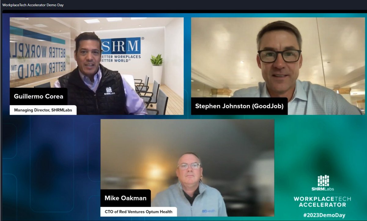 DCasha's tweet image. .@thegoodjobteam customer is @redventures Optum Health, sharing how they integrate it with Greenhouse to hire for success #2023demoday