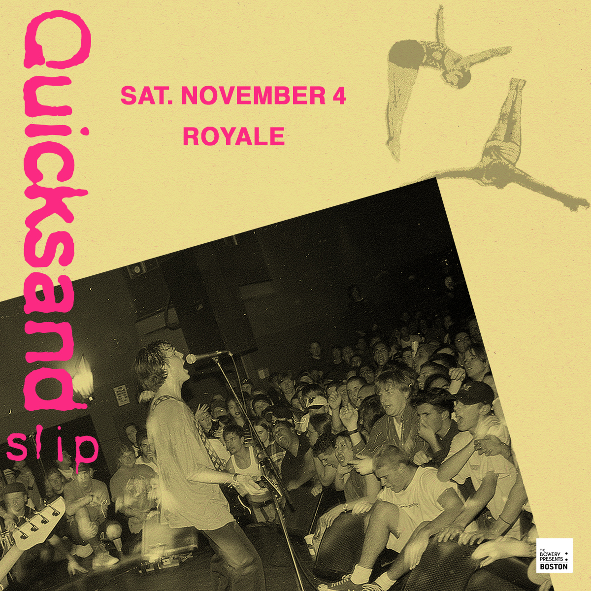 boweryboston's tweet image. Fill up your Fall at @RoyaleBoston! These shows are on sale now:
9.8 David Kushner
9.23 @thedevilmakes3 
9.26 @Old97s 
11.4 @QuicksandNYC Slip 30th Anniversary
11.28 @YourBaroness 
🎟️🎟️&amp;gt;&amp;gt;&amp;gt; axs.com/series/18983/o…