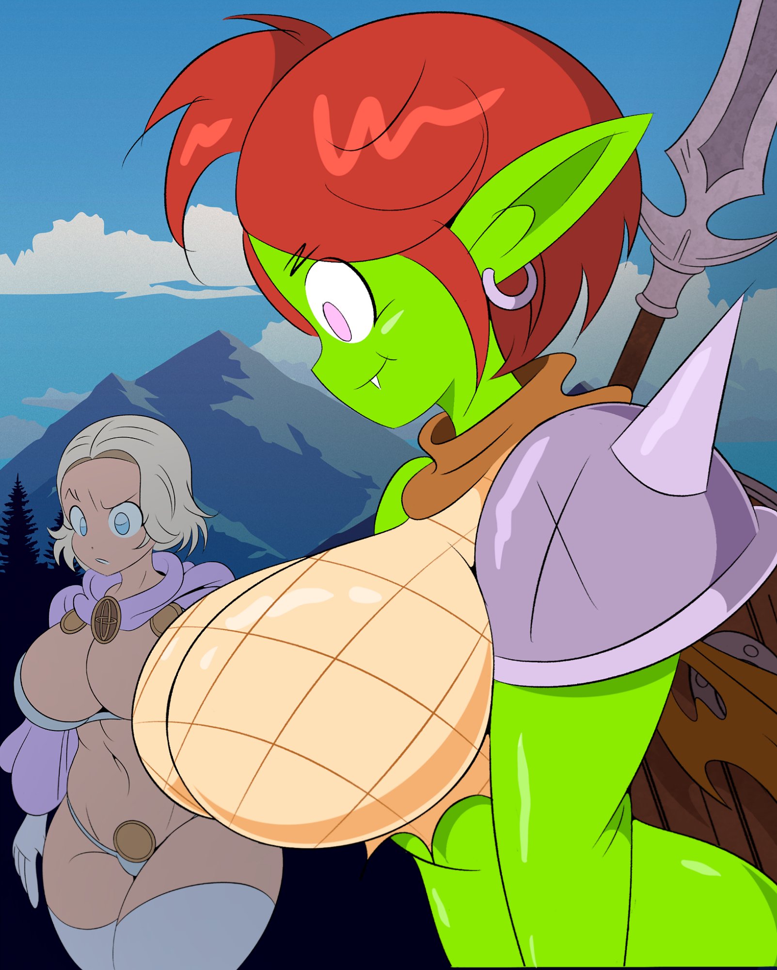 Sexy Goblin on X: I treat the rest of the LF girls so bad, doing that much  Gob girl stuff... But I cant help myself, I love drawing Welke sooo much  😍 
