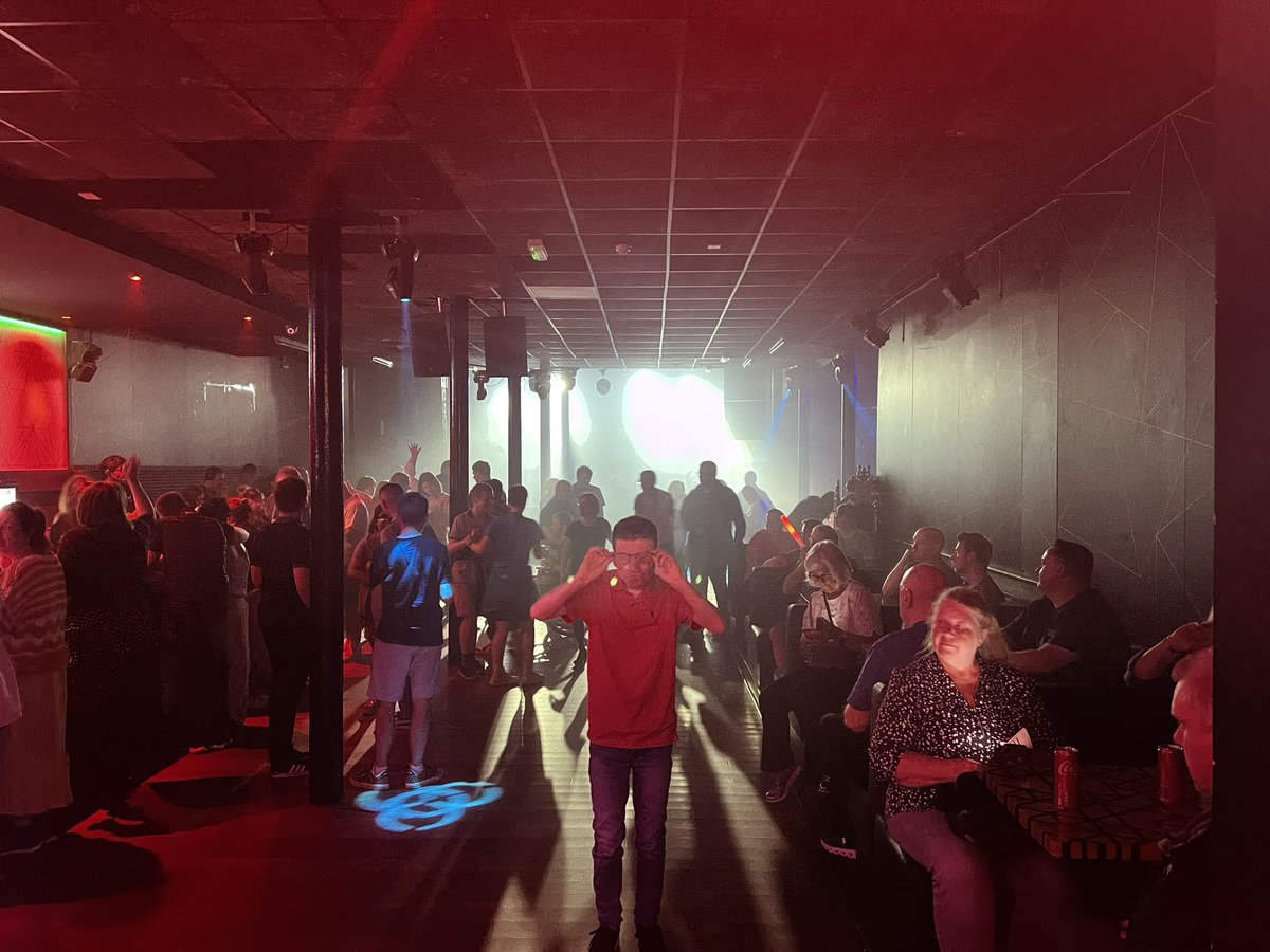 includeme2club's tweet photo. Fantastic to see everyone enjoying a safe and inclusive night out and experiencing #everydayopportunitues via #ClubLate Scotland longest running nightclub experience, with the most amazing DJs giving up their time to perform for our members 🤩 having a blast 💚💜❤️💛 https://t.co/7thQ4bdD9A