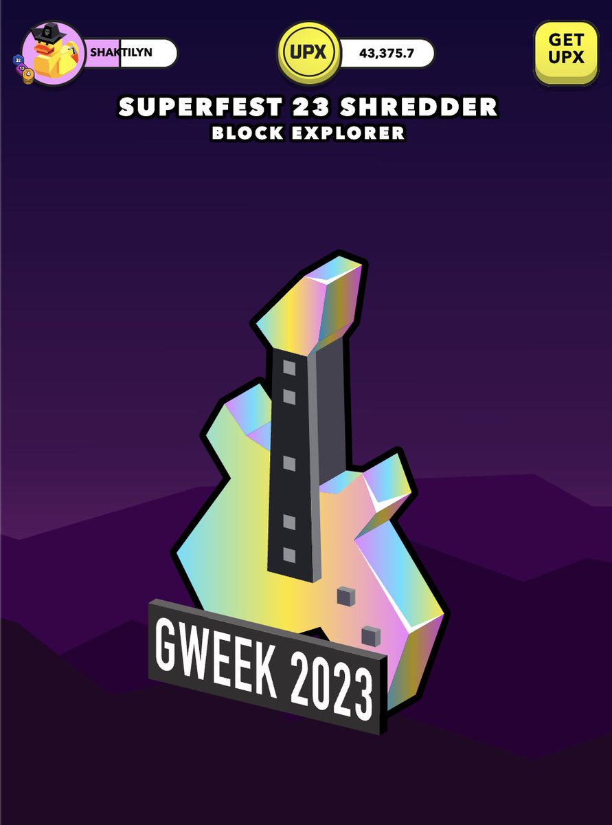 shaktilyncrypto's tweet photo. So many gifts from @UplandMe!   I LOVE my new, EXCLUSIVE block explorers which were awarded only to attendees of #GenesisWeek23 LIVE!  Thank you so much!!  ❤️🦙🌎 #metaverse #upland #web3 https://t.co/Mcx1Fjh2Q1