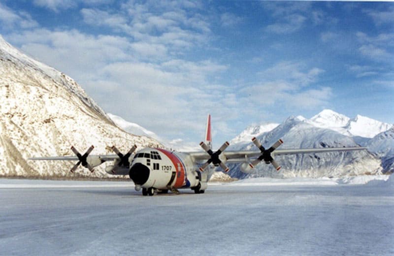 Some historical photos of USCG C-130 Hercules