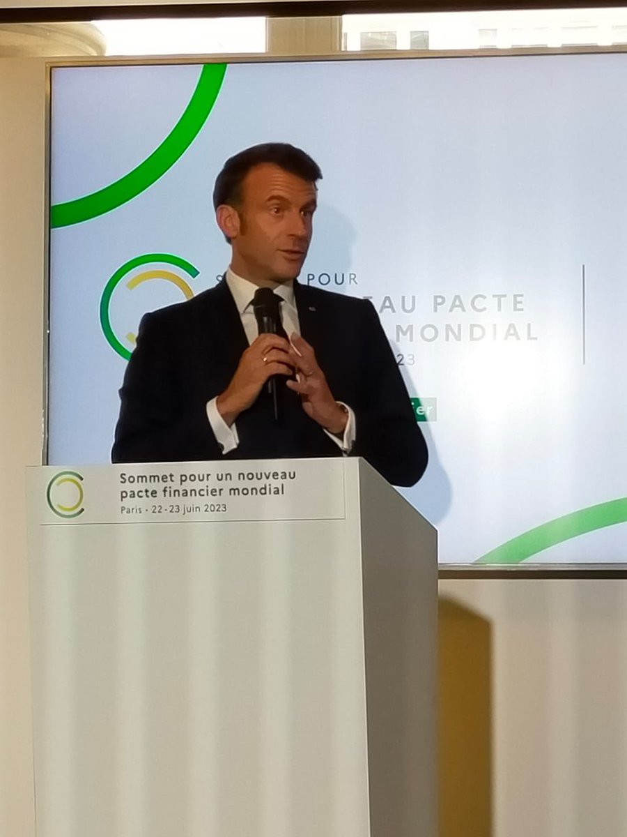 We are advocating for #land at the #NewGlobalFinancialPact bc healthy lands bring huge opportunities to solve #climatechange #foodsecurity #economicrecovery #jobcreation #united4land #herland @UNCCD @GreenWallAfrica @ibrahimthiaw @EmmanuelMacron
