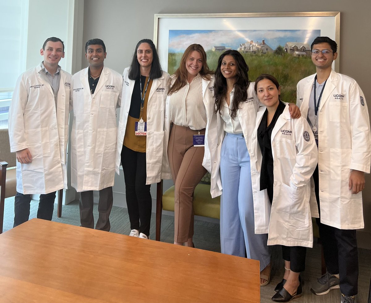 Srinath Ramanan, MD (@ramanan_srinath) on Twitter photo It’s white coat day! Looking forward to working with these wonderful people for the next 4 years 😊 <a href="/UConnNeurology/">UConn Neurology Residency</a> <a href="/EricaSchuyler/">Erica A Schuyler, MD, FAAN, FANA</a> <a href="/AliaTewari/">Alia Tewari, MD</a> <a href="/PoojaJethwani04/">Pooja Jethwani</a> <a href="/Ameyak121/">Ameya Kale, MBBS</a> <a href="/Melanie_Orr23/">Melanie Orr, DO</a> It’s white coat day! Looking forward to working with these wonderful people for the next 4 years 😊 <a href="/UConnNeurology/">UConn Neurology Residency</a> <a href="/EricaSchuyler/">Erica A Schuyler, MD, FAAN, FANA</a> <a href="/AliaTewari/">Alia Tewari, MD</a> <a href="/PoojaJethwani04/">Pooja Jethwani</a> <a href="/Ameyak121/">Ameya Kale, MBBS</a> <a href="/Melanie_Orr23/">Melanie Orr, DO</a>