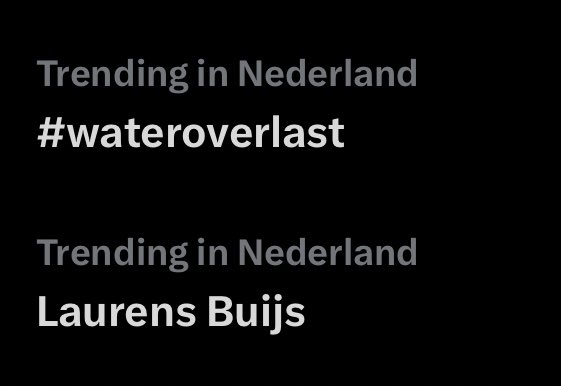 We weten allemaal dat klimaatverandering voor meer extreme weer zorgt, echter het gejank van Laurens Buijs zorgt voor wateroverlast.