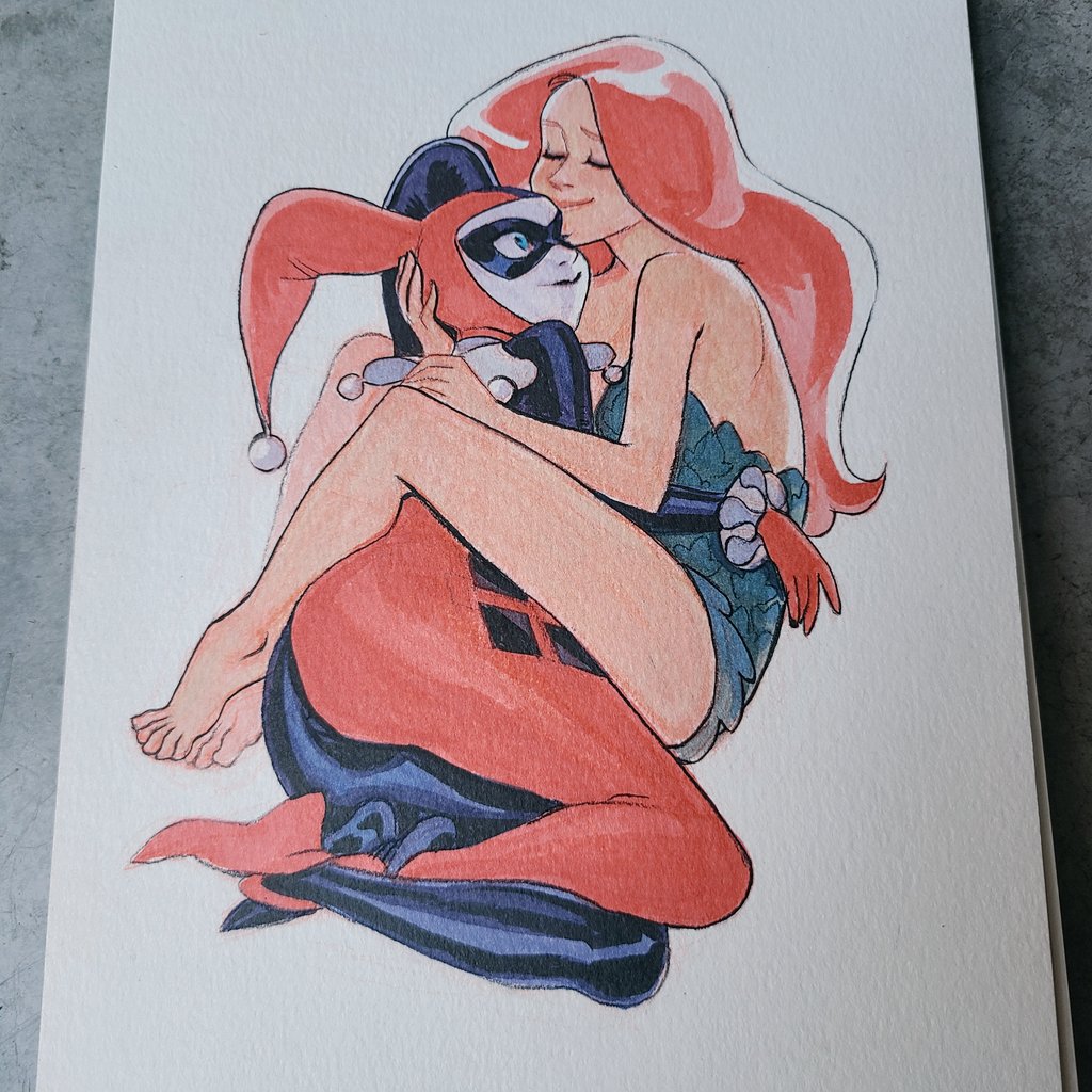 🌿♦️#harlivy #HarleyQuinn #poisonivy #dccomics #Fanart