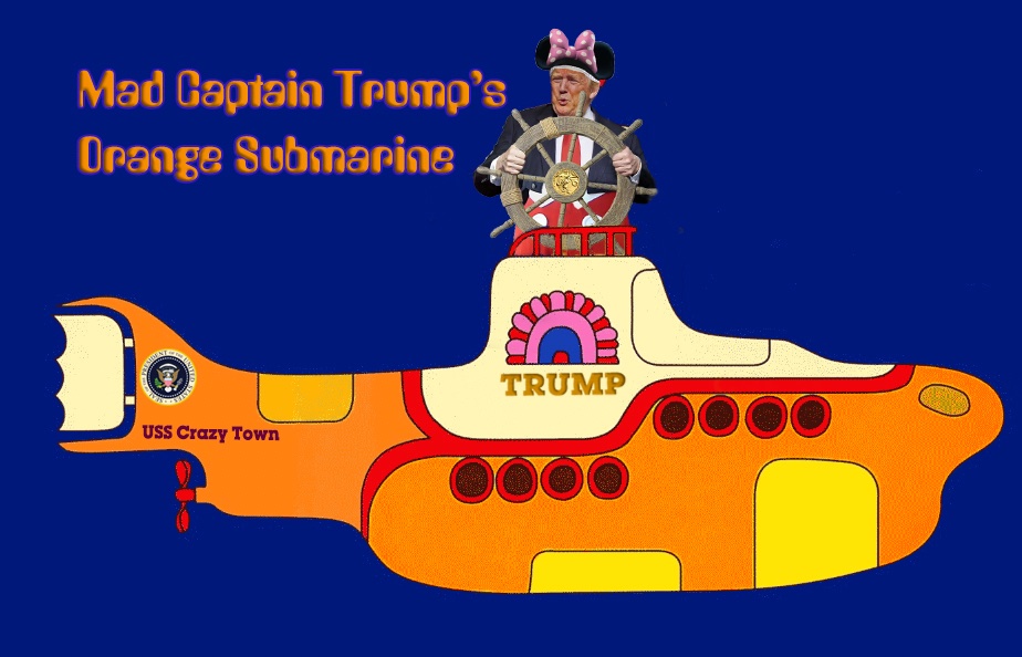 Someone is imploding in his orange #submarine ! #TrumpIndictment #TitanicRescue #titanicsubmarine