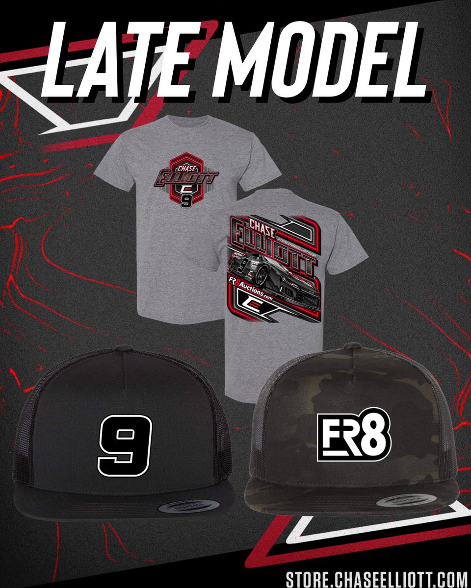 Slinger late model race coming right up!

🛒➡️ store.chaseelliott.com/collections/la…

#di9 | #CE | #ChaseElliott | #LateModel